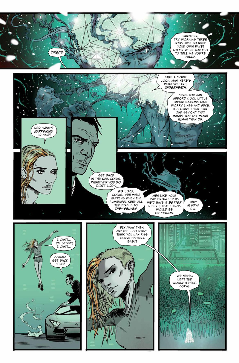 Illustration for article titled It's The Matrix Vs. The Apocalypse In This Arcadia #1 Comic Preview